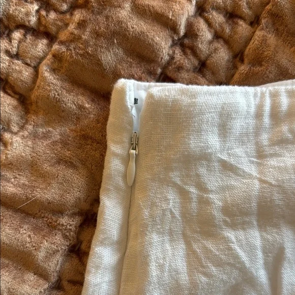 Abercrombie White Linen Skirt - Picture 4 of 4